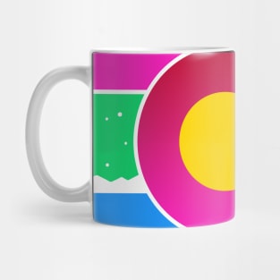 Colorado Flag Poly Polysexual Pride Mug